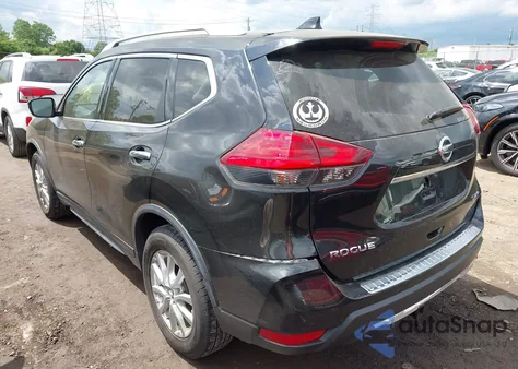 2017 Nissan Rogue Sv из США, поврежденный, VIN KNMAT2MV3HP557601